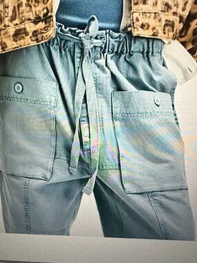 Free People River Stone Pants/Small Sky
